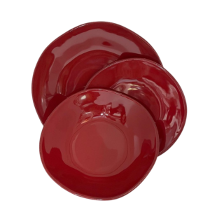 Piatti - Arcucci Collezione Materia Servizio 6 P.T. Bordeaux