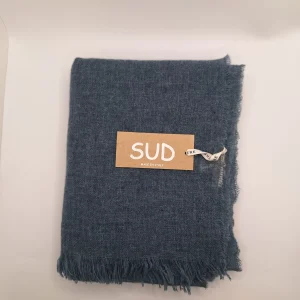 Accessori - SUD stola cachemire Washed denim