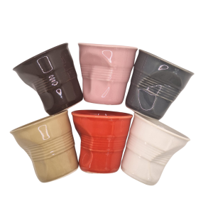 Tazzine - Revol Froissé Set 6 Tazzine Ristretto mix 1