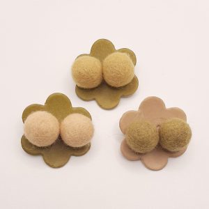 Bijoux - Orecchini pallina Feltro
