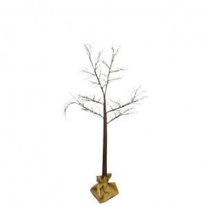 Fiorirà un giardino - Albero Luminoso Marrone d100 h180 cm