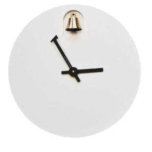 Orologi - Domeniconi Orologio da Parete Dinn Bianco