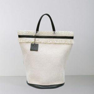 *Collezione Majo Archivio - Borsa Era Ecrù/Nero