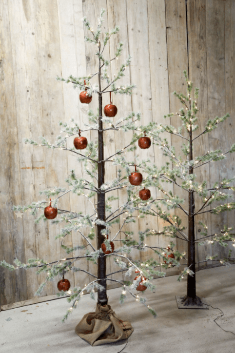 Fiorirà un giardino - Pino verde luminoso innevato h180cm - immagine 2