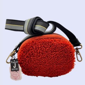 Exquisite J Milano - * Borsa Tracolla Shearling Fagiolo