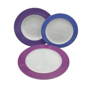 Piatti - Walkure Servizio 6 p.t. Lilla, Viola e Azzurro