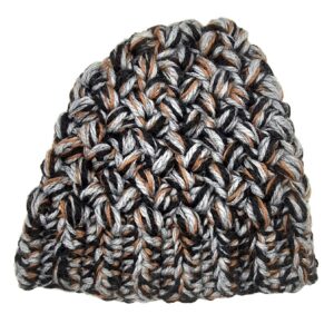Exquisite J Milano - Cappello Lana Grigio Perla/ Nocciola