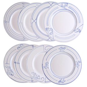 Piatti - Collezione Menabò Set 8 Piattini Frutta