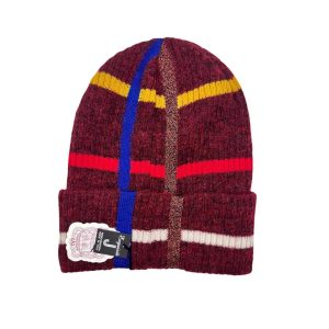 Exquisite J Milano - Cappello in mohair Bordeaux
