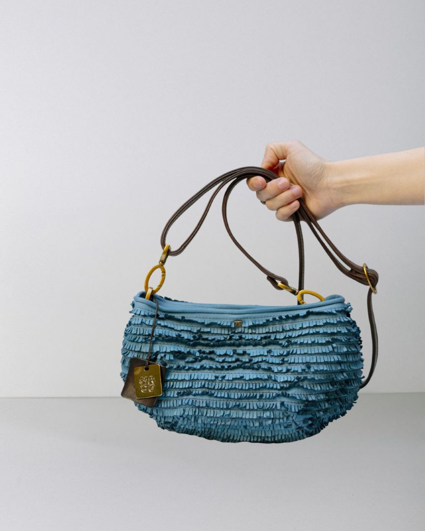 *Collezione Majo - Borsa Frange Panarea Cadetto