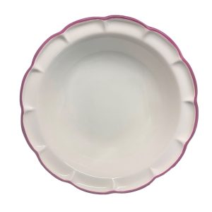 Piatti - Arcucci Collezione Dolcevita Insalatiera cm33 Filo rosa