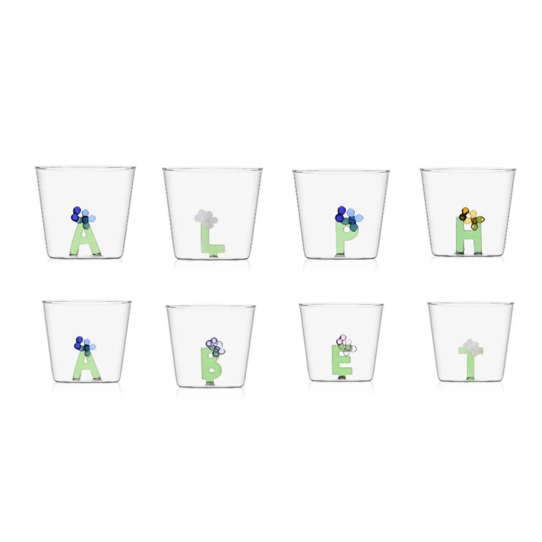 Bicchieri - Ichendorf Milano Collezione Greenwood Bloom Alphabet Tumblr - immagine 2