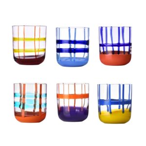 Bicchieri - Ichendorf Milano Collezione Gesti Set 6 Bicchieri Acqua Mix1