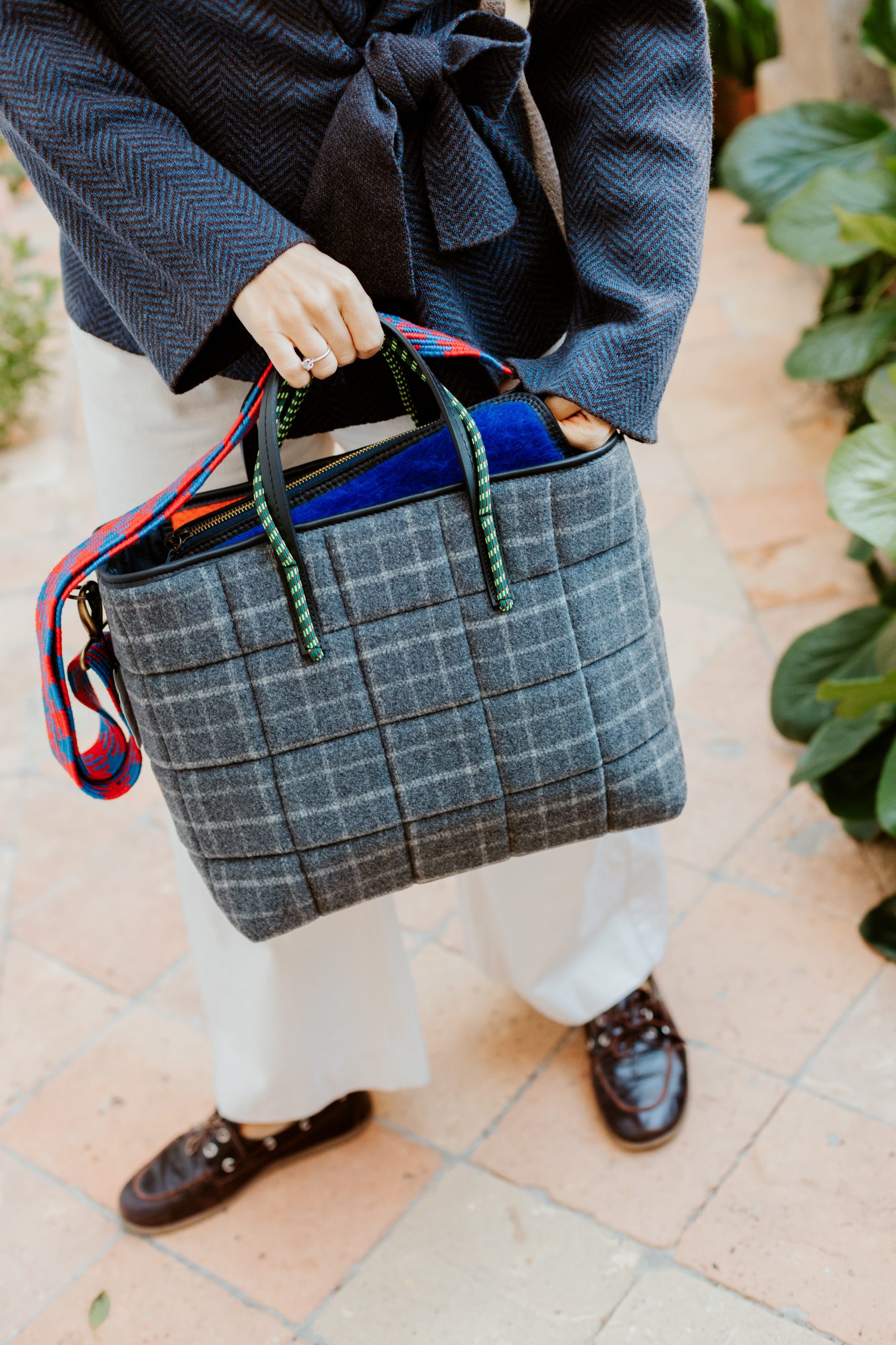 Exquisite J Milano - * Borsa Shopper Lana e Feltro - immagine 5