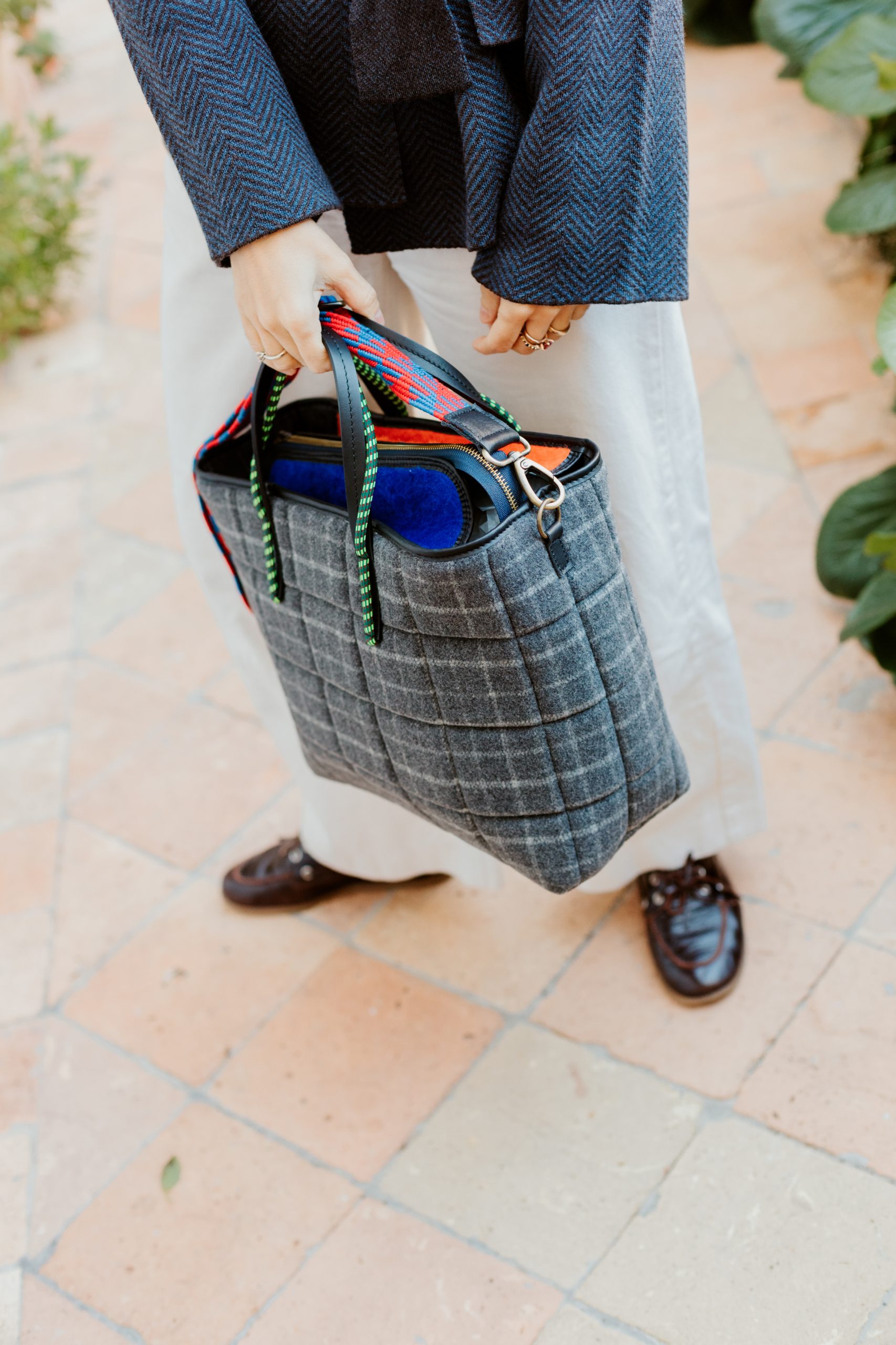 Exquisite J Milano - * Borsa Shopper Lana e Feltro - immagine 4