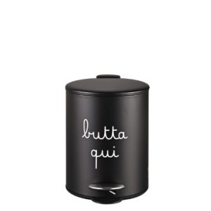 Pattumiera - Simple Day Butta Qui nero 5l