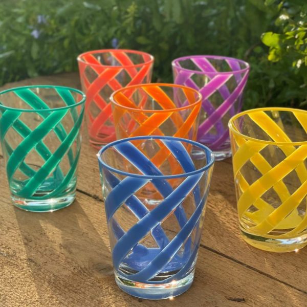 Bicchieri - Fiorirà un Giardino Metacrilato Set 6 Bicchieri Acqua - immagine 11