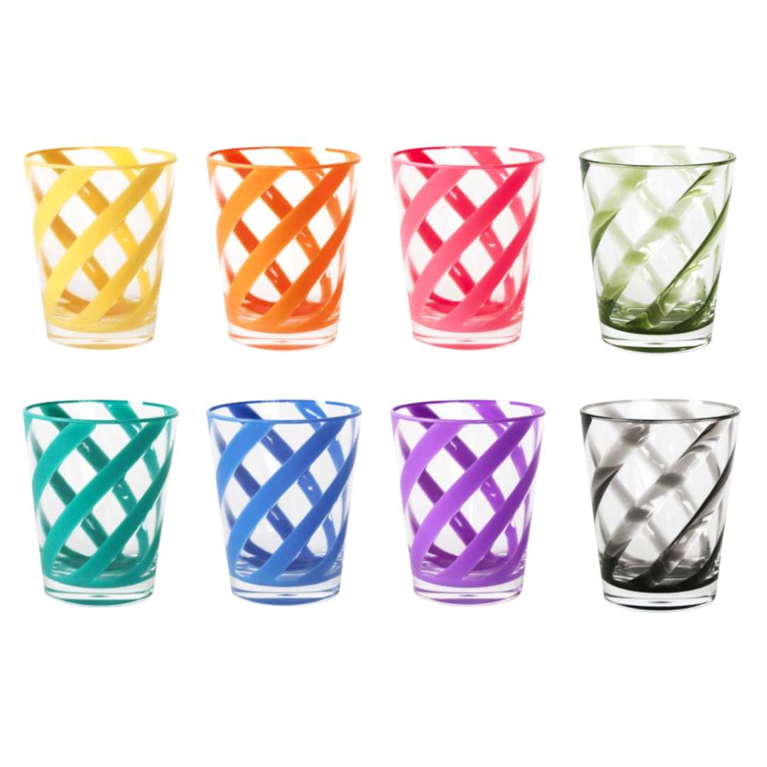 Bicchieri - Fiorirà un Giardino Metacrilato Set 6 Bicchieri Acqua