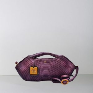 *Collezione Majo - Borsa Dickinson Melanzana