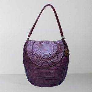 *Collezione Majo - Borsa Patrizia Large Melanzana