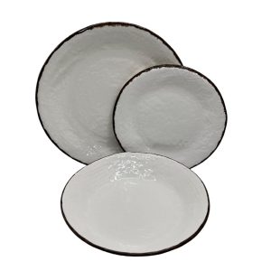 Piatti - Arcucci Collezione Preta Servizio 6 P.T. Bianco
