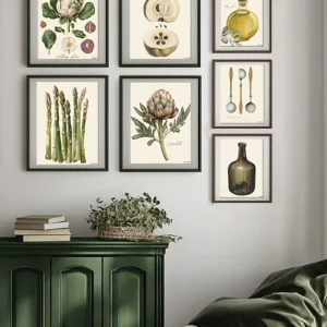 Decorazioni - Vanilla Fly Quadri 20x25 Fiori e Ortaggi