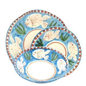 Piatti - Arcucci Collezione Materia Decorata Servizio 4 p.t.