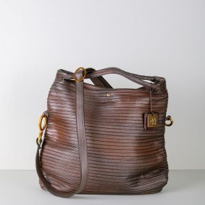 *Collezione Majo - Borsa SCALA DEI TURCHI Cioccolato