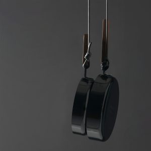 KnIndustrie - Batteria Padelle Black