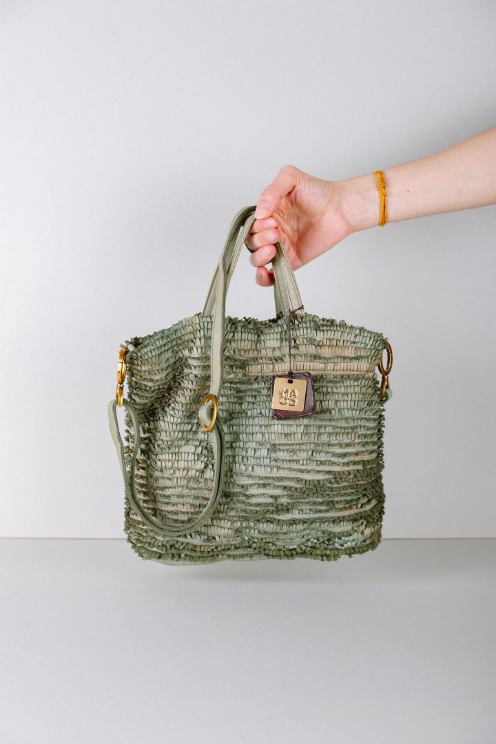 *Collezione Majo - Borsa Frange Luna Bosco