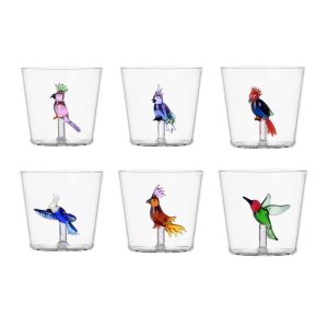 Bicchieri - Ichendorf Milano set 6 Bicchieri Acqua Collezione Talking Trees