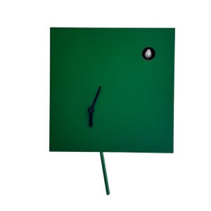 Orologi - Domeniconi Orologio Cucù Icona Quadrato Verde