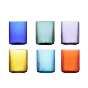 Bicchieri - Ichendorf Milano Collezione Kokhi Set 6 Bicchieri Acqua Assortiti