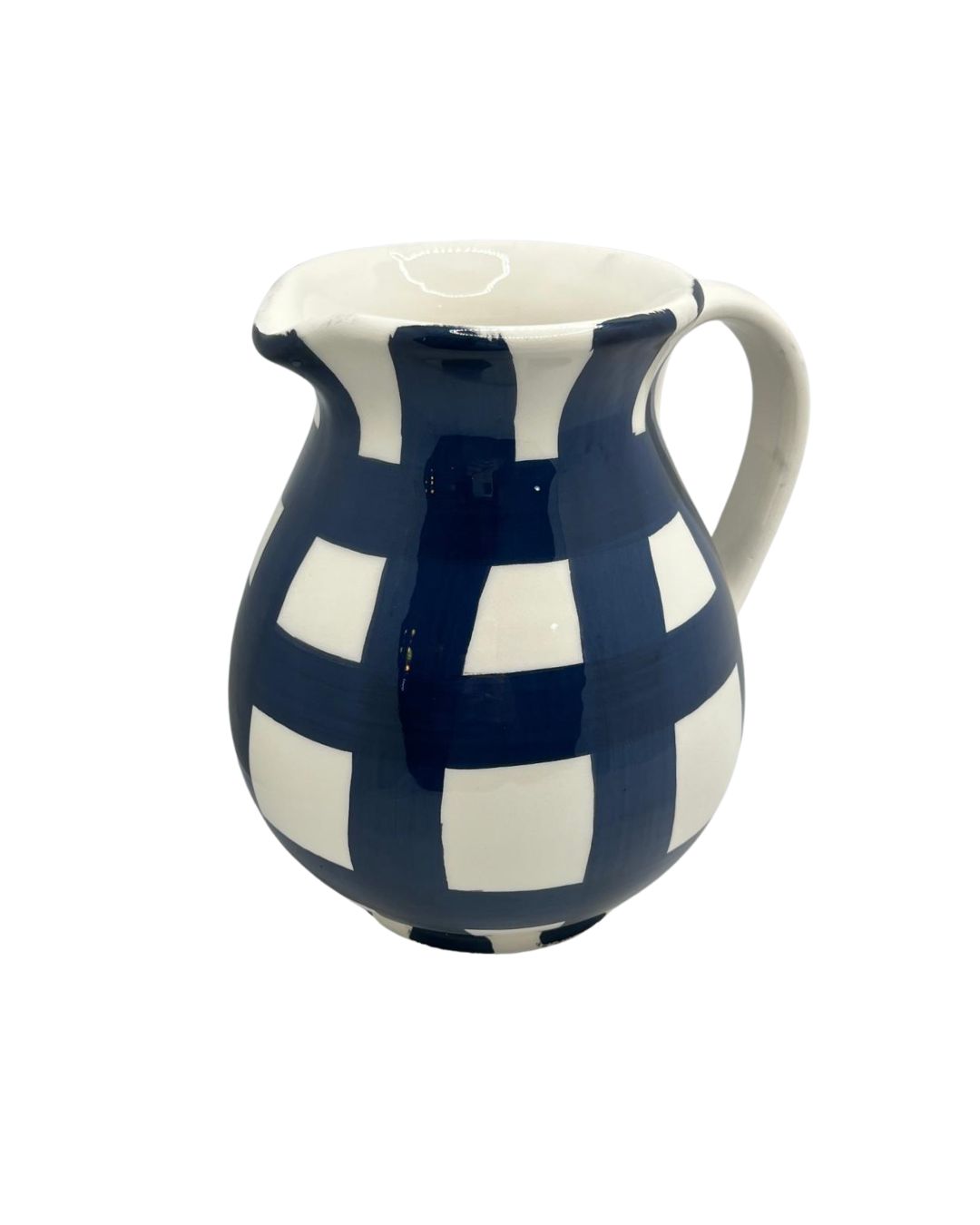 Caraffa - Arcucci Dolce Vita Vichy Caraffa Ceramica Blu - immagine 3