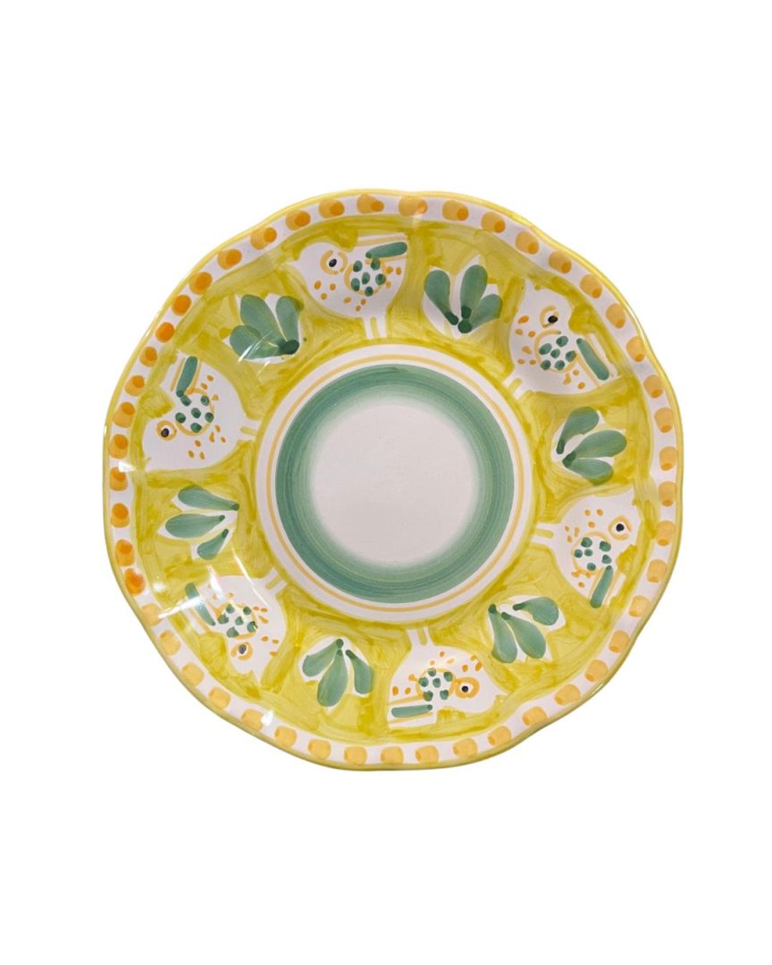 Piatti - Solimene * Decoro Campagna Servizio 6 p.t. Assortiti - Sole - immagine 5