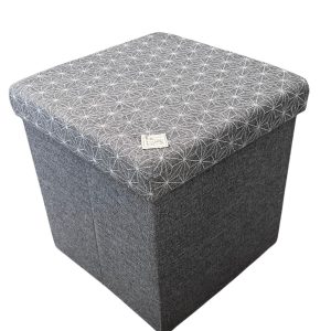 Poltrone e Poufs - Maiuguali Pouf/Contenitore Cubo Grigio