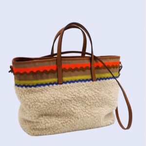 Exquisite J Milano - * Borsa Shopper ecopelliccia