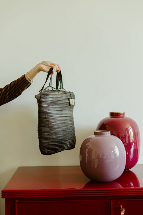 * Majo - Borsa 1032 Bianca Liquirizia - immagine 5